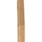 Ekena Millwork 3 1/2"W x 14"D x 22"H Merced Smooth Knee Brace, Western Red Cedar BRC04X14X22MRC00SWR - alternate 4